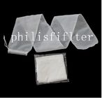 Mono malha de nylon, malha do poliéster, polipropileno Mesh Filter Bag For Liquid Filteration