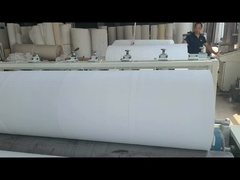 Filtro perfurado com agulha de poliéster revestido com membrana de TPU para sistema CIPP