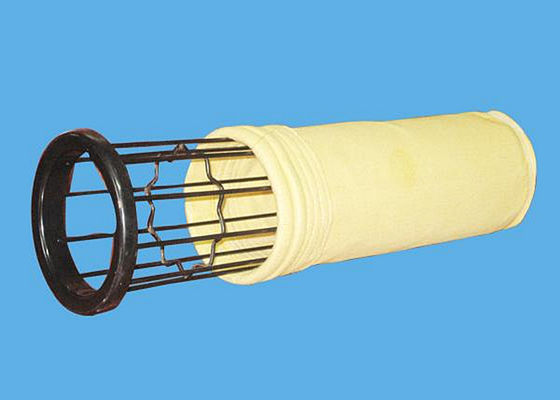 Tecido Filtrante FMS com Tela de Fio de Fibra de Vidro e Composição de Fibra Nomex para Resistência Mecânica e Filtragem Aprimoradas