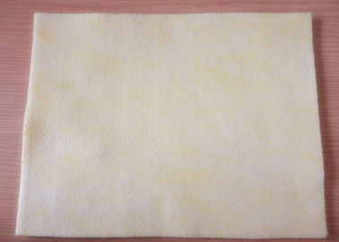 Dácron médio do filtro de ar da temperatura/tela sentida poliéster com o fornecedor do ISO do grau do Scrim 150 - 170 da fibra de vidro