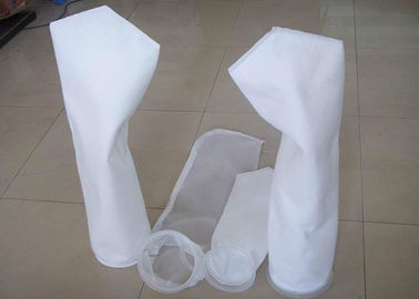 Malha de nylon do mícron/do saco filtro líquido da agulha anel plástico/de aço para a filtragem da água